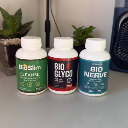 User's photo of BioSlim product.